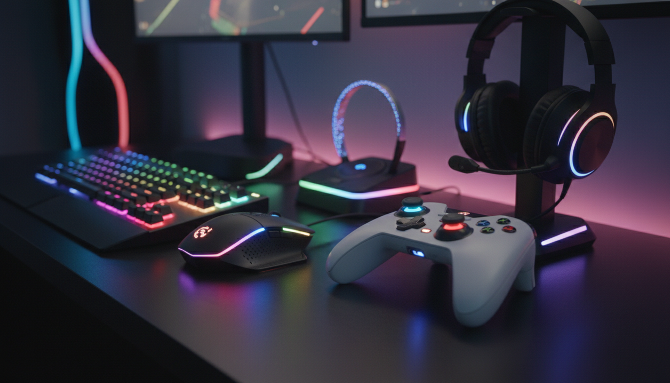 أجهزة التحكم والملحقات