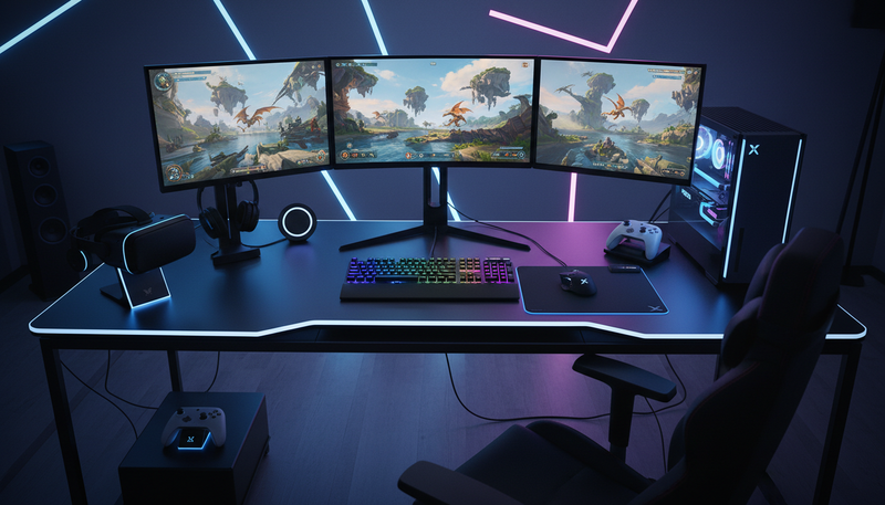 أجهزة وشاشات القيمنق